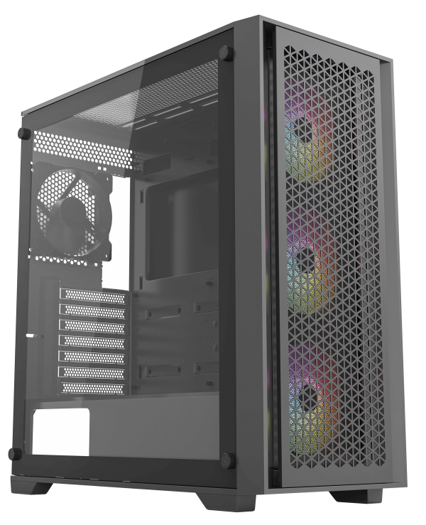 מארז גיימינג  - HERO X ARGB Black