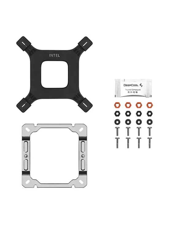 ⁦קירור אוויר DEEPCOOL AG400 WH ARGB V2⁩ – תמונה ⁦5⁩