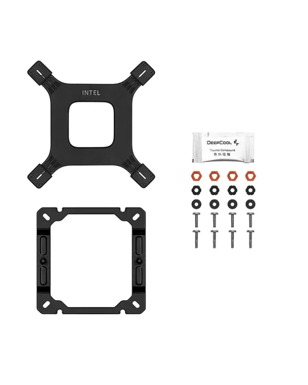 ⁦קירור אוויר DEEPCOOL AG400 BK ARGB V2⁩ – תמונה ⁦5⁩