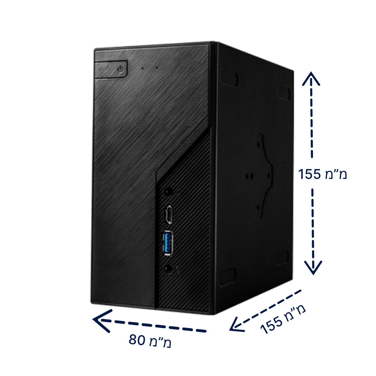 מחשב מיני - ASRock DeskMini B860/AX210 – תמונה 2
